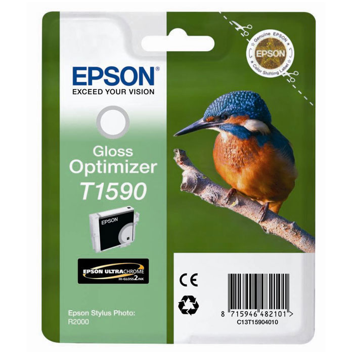 Epson T1590 Gloss Optimizer (C13T15904010) оптимизатор глянца для R2000C13T15904010 Epson T1590 Gloss Optimizer (C13T15904010) оптимизатор глянца для R2000C13T15904010Оптимизатор глянца Epson для струйных принтеров.