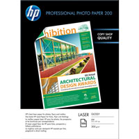 HP 200/A4/100л глянцевая двухсторонняя фотобумага для лазерной печати (CG966A)