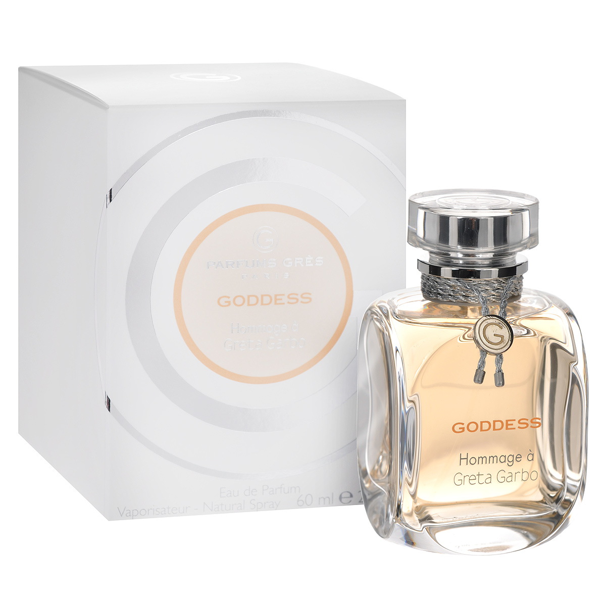 Gres Парфюмерная вода Greta Garbo Goddess, женская, 60 млC00.7560.00 Gres Парфюмерная вода Greta Garbo Goddess, женская, 60 млC00.7560.00Утонченная парфюмерная вода Greta Garbo Goddess, разработанная Marie Salamagne, звучит посвящением величайшей кинодиве 30-х годов Грете Гарбо.Название аромата Goddess (Богиня) отражает черты самой Гарбо -это восхищение красотой, элегантностью и чувственностью знаменитой актрисы.Классификация аромата: цветочно-фруктовый.Пирамида аромата:Верхние ноты: слива, мандарин, кардамон.Ноты сердца: корица, гелиотроп, жасмин, сандал. Ноты шлейфа: древесный мох, ваниль и амбра. Ключевые слова:Элегантный, утонченный, чувственный!Самый популярный вид парфюмерной продукции на сегодняшний день - парфюмерная вода. Это объясняется оптимальным балансом цены и качества - с одной стороны, достаточно высокая концентрация экстракта (10-20% при 90% спирте), с другой - более доступная, по сравнению с духами, цена. У многих фирм парфюмерная вода - самый высокий по концентрации экстракта вид товара, т.к. далеко не все производители считают нужным (или возможным) выпускать свои ароматы в виде духов. Как правило, парфюмерная вода всегда в спрее-пульверизаторе, что удобно для использования и транспортировки. Так что если духи по какой-либо причине приобрести нельзя, парфюмерная вода, безусловно, - самая лучшая им замена.Товар сертифицирован.