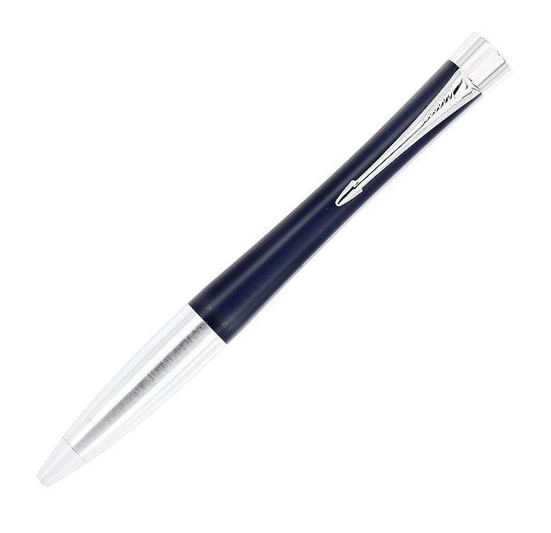 Ручка шариковая Parker Urban Nightsky Blue CTS0767060 Ручка шариковая Parker Urban Nightsky Blue CTS0767060Характеристики:Общая длина ручки: 13,5 см. Линия письма: средняя. Цвет чернил: синий. Цвет корпуса ручки: серебристый, синий. Материал корпуса: латунь. Размер упаковки: 17,5 см x 5,5 см x 3,7 см. Изготовитель: Китай.