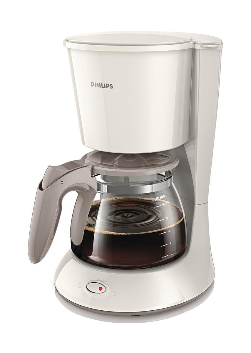 Philips HD7447/00 капельная кофеваркаHD7447/00 Philips HD7447/00 капельная кофеваркаHD7447/00Наслаждайтесь отличным кофе благодаря надежной кофеварке Philips HD7447/00 со стильным дизайном и компактной конструкцией, которая обеспечивает удобство хранения. Инновационный индикатор уровня водыЧтобы вам было удобно следить за объемом воды в резервуаре, компания Philips разработала инновационный индикатор. Система капля-стоп Система капля-стоп позволяет в любой момент прервать приготовление и налить в чашку ароматный кофе.Удобство очистки Для удобной очистки все детали этой кофеварки Philips можно мыть в посудомоечной машине. Выключатель с LED-подсветкойГорящая подсветка указывает, что кофеварка Philips включена. Объем 1,2 л на 10-15 чашекКувшин кофеварки рассчитан на 1,2 л кофе, то есть на 10-15 чашек (в зависимости от размера чашки).
