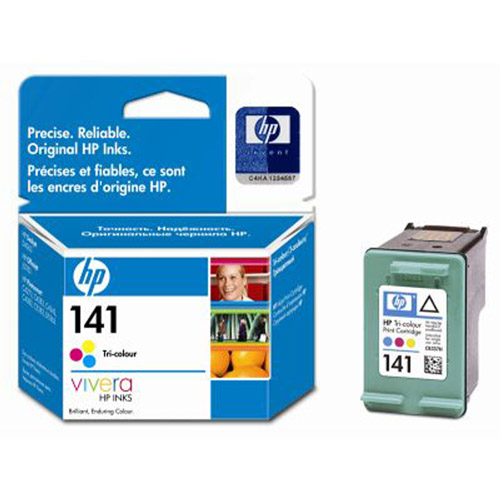 HP CB337HE (141) картридж для струйных принтеровCB337HE HP CB337HE (141) картридж для струйных принтеровCB337HEТрёхцветный струйный картридж HP 141 для принтеров с чернилами Vivera позволяет получить чёткие, долговечные, живые цвета при повседневной печати. Оцените существенную экономию затрат при выборе этого оригинального струйного картриджа HP для принтеров, рассчитанного на пользователя, печатающего время от времени небольшие объёмы материалов.