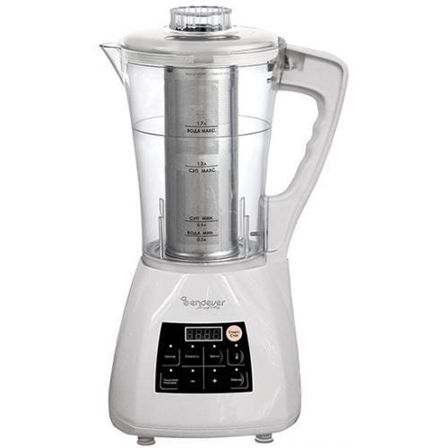 Endever Skyline BS-90 блендер-суповарка электрическаяблендер-суповарка BS-90 Endever Skyline BS-90 блендер-суповарка электрическаяблендер-суповарка BS-90Блендер-суповарка Endever SkyLine BS-90- это стационарный мощный блендер, который одновременно умеет варить и разогревать пищу. Этот прибор совмещает в себе блендер и электрокастрюлю с целым набором современных функций: автоматические программы, несколько скоростных режимов смешивания и измельчения продуктов, таймер, подогрев и многое другое.го основное предназначение – это приготовление супов всех видов. Сварить любой суп быстро и без хлопот Вам поможет блендер-суповарка Endever SkyLine BS-90! А если Вы хотите приготовить изысканный суп-пюре, то больше не придется ждать, пока он сварится, остынет, переливать его в другую посуду, отдельно доставать и включать блендер. За Вас все сделает наша блендер-суповарка и превратит этот трудоемкий процесс в настоящее удовольствие! Вы просто закладываете продукты в чашу, выбираете нужную программу и через некоторое время восхитительный суп готов – практически без Вашего участия и контроля!