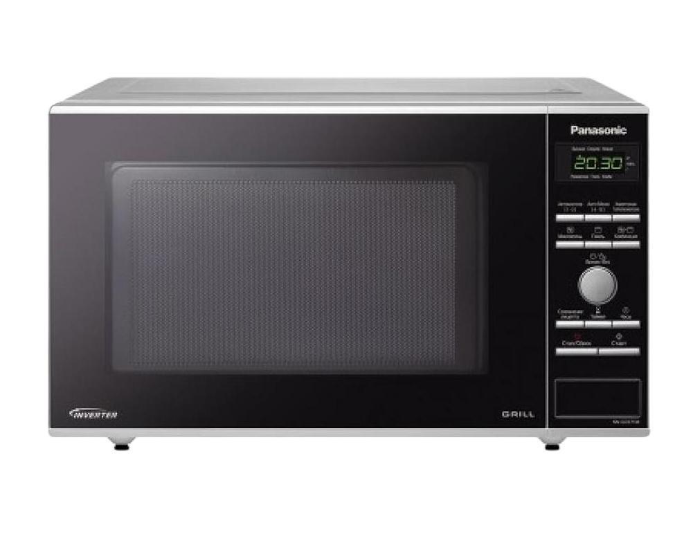 Panasonic NN-SD361MZPE Микроволновая печьNN-SD361MZPE Silver Panasonic NN-SD361MZPE Микроволновая печьNN-SD361MZPE SilverНовая микроволновая печьс простым механическим управлением значительно облегчит ваши домашние хлопоты. Теперь сможете быстро и вкусно приготовить любое блюдо!СВЧ печь оснащена пятью уровнями мощности излучения, что позволит быстро воплотить в жизни любые кулинарные фантазии. Так же СВЧ печь оснащена таймером на 30 минут для удобного управления. Функция «быстрой разморозки» продуктов значительно экономит ваше время, благодаря чему вы сможете уделить больше времени вашим близким.Стильный лаконичный дизайн СВЧ печки станет прекрасным дополнением вашего кухонного интерьера.