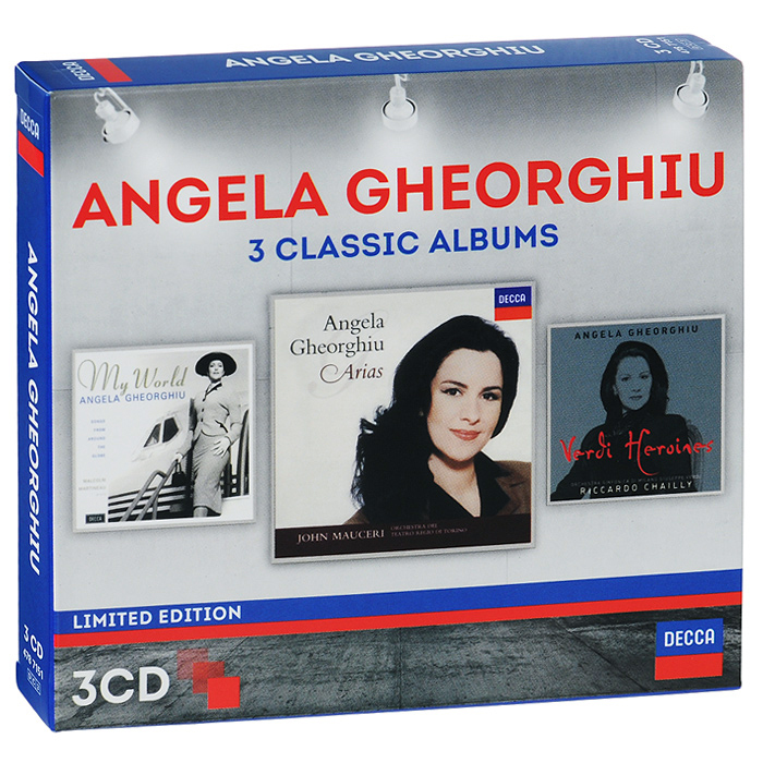 Angela Gheorghiu. 3 Classic Albums. Limiten Edition (3 CD)