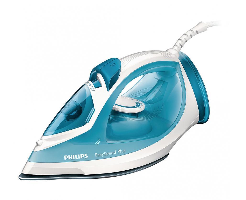 Philips GC2040/70 утюгGC2040/70 Philips GC2040/70 утюгGC2040/70Утюг Philips GC2040/70ускоряет процесс глажения благодаря равномерному нагреву подошвы, постоянной подаче пара и специальному носику Triple Precision. Мощность до 2100 Вт обеспечивает постоянную высокую подачу пара.Паровой удар до 100 г для быстрого разглаживания даже самых жестких складок. Постоянная подача пара до 30 г/мин для лучшего разглаживания складок.Подошва этого утюга Philips имеет специальное антипригарное покрытие для превосходного скольжения по ткани.Благодаря функции вертикального отпаривания утюг Philips позволяет разглаживать складки на одежде, висящей на плечиках.Ползунок очистки от накипи упрощает удаление накипи из утюга. Для максимальной эффективности работы утюга Philips необходимо проводить очистку от накипи 1 раз в месяц. Система капля-стоп предотвращает протекание воды на одежду Противокапельная система позволяет гладить деликатные ткани при низкой температуре, предотвращая протекание воды на одежду. Носик этого утюга Philips имеет три характерных отличия: заостренный кончик, углубление для пуговиц и оригинальный дизайн. Носик Triple Precision позволяет разгладить складки в самых труднодоступных местах, например, вокруг пуговиц или между стрелками. Мелкодисперсный распылитель равномерно увлажняет ткань Распылитель образует мелкокапельный туман, равномерно увлажняющий ткань и облегчающий разглаживание складок. Равномерное распределение пара для эффективного глаженияБлагодаря продуманной конструкции подошвы пар распределяется по ней равномерно, поэтому для увлажнения ткани требуется меньше движений, а значит, вы быстрее закончите глажение.