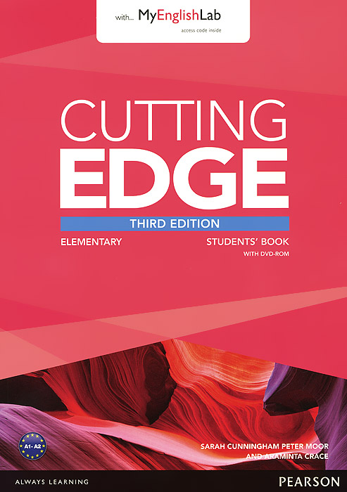 Cutting Edge: Elementary: Student's Book with MyEnglishLab (+ DVD-ROM) cunningham s new cutting edge intermediate students book cd rom with video mini dictionary