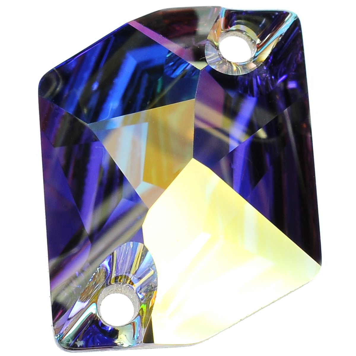 Камень нашивной Swarovski Elements, цвет: перламутровый (crystal AB), 20 мм х 16 мм691215_crystal AB Камень нашивной Swarovski Elements, цвет: перламутровый (crystal AB), 20 мм х 16 мм691215_crystal ABНашивной камень Swarovski Elements неправильной формы может быть пришит на любой тип ткани или принадлежностей. Имеет 2 отверстия для пришивания. Украшения, созданные своими руками, подчеркнут образ вашей маленькой модницы или послужат чудесным подарком для друзей и близких.