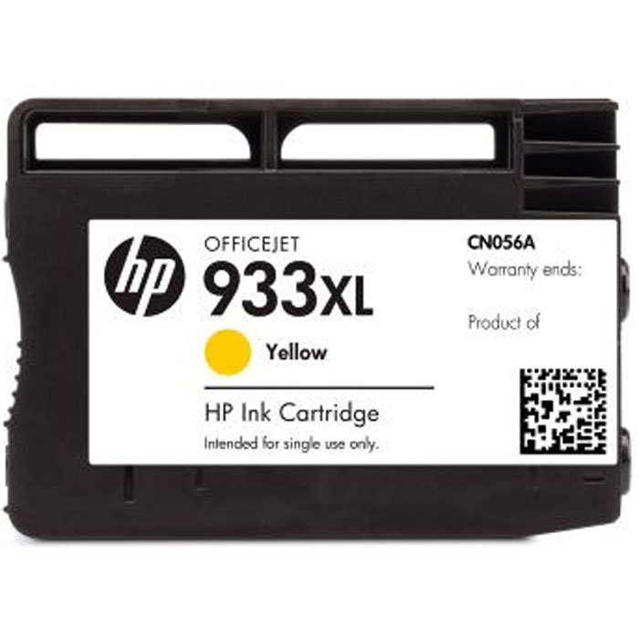 HP CN056AE (933XL), Yellow струйный картридж
