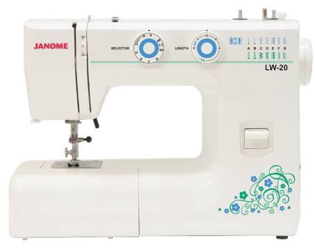 Janome LW-20, White швейная машина