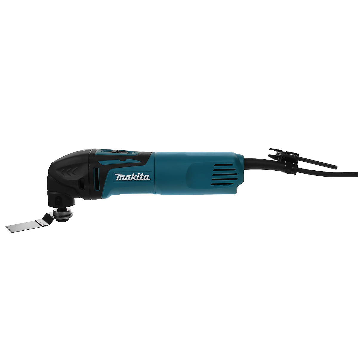 Резак универсальный Makita TM3000CX2TM3000CX2 Резак универсальный Makita TM3000CX2TM3000CX2Резак Makita предназначен для распиливания и резки древесины, пластика, гипса, цветных металлов и элементов крепления (например, незакаленные гвозди и скобы). Он также предназначен для работы с мягкой стеновой плиткой, а также для сухой шлифовки и зачистки небольших поверхностей. Он особенно удобен при работе с краем и обрезке заподлицо.Особенности резака: Компактный корпус и оптимальная эргономика для безопасной и удобной работы.Плавная регулировка частоты колебания режущей оснастки.Электронная стабилизация частоты колебаний при нагрузках на инструмент и плавный запуск электрического двигателя.Режущая оснастка может быть использована в 12 различных положениях. Угол установки позиции режущей оснастки от 0 - 360 ° через каждые 30 °.Совместимость со всеми OIS (OscillatingInterface System) аксессуарами.