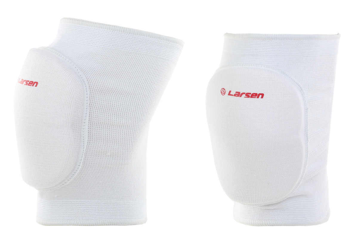 Защита колена Larsen, цвет: белый. Размер S