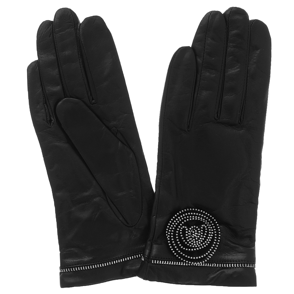 Перчатки женские Dali Exclusive, цвет: черный. 11_ORSAY/BL//11. Размер 6,5