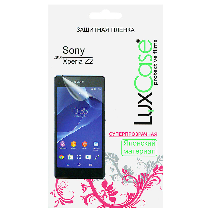 Luxcase защитная пленка для Sony Xperia Z2, суперпрозрачная