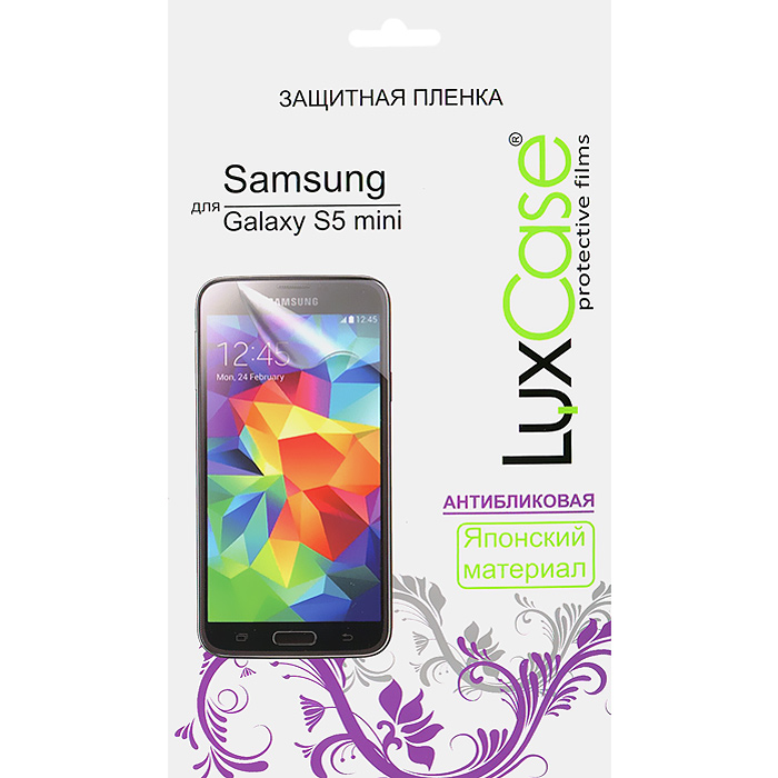Luxcase защитная пленка для Samsung Galaxy S5 mini, антибликовая