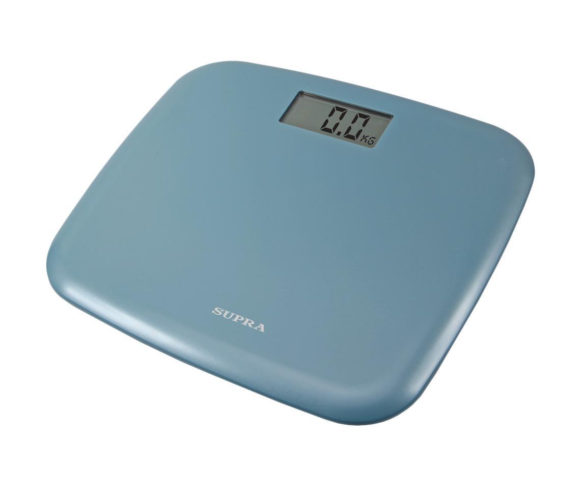 Supra BSS-6050, Blue напольные весыBSS-6050 blue Supra BSS-6050, Blue напольные весыBSS-6050 blueЭлектронные напольные весы Supra BSS-6050 с поверхностью из прочного пластика и функцией автоматического отключения станут неизменным спутником для людей, следящих за своим весом. Дисплей с крупными цифрами сделает использование прибора максимально удобным, а индикация низкого заряда батареи поможет обеспечить своевременный уход.