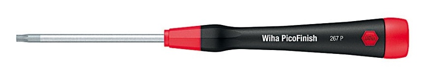 Отвертка PicoFinish T7x40 Wiha 0056800568 Отвертка PicoFinish T7x40 Wiha 0056800568Отвертка Wiha PicoFinish оснащена рукояткой с крутящимся колпачком и зоной быстрого кручения. Жало выполнено из высококачественной хром-ванадий-молибденовой стали полной закалки с матовым хромированием. Наконечник Wiha ChromTop гарантирует максимальное соответствие размерности. Рукоятка Wiha PicoFinish для мгновенного закручивания. Инструмент отлично подойдет для всех точных и филигранных работ с электроникой и точной механикой. Общая длина отвертки: 14 см. Длина жала: 4 см. Размер ручки: 10 см х 1,5 см х 1,5 см.
