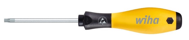 Отвертка SoftFinish ESD T8x60 Wiha 2243622436 Отвертка SoftFinish ESD T8x60 Wiha 2243622436Отвертка Wiha SoftFinish ESD применяется для любых работ с деталями, подверженными воздействию электростатического заряда. Оснащена диссипативной рукояткой, отводящей электростатический заряд. Жало выполнено из высококачественной хром-ванадий-молибденовой стали полной закалки с матовым хромированием. Наконечник Wiha ChromTop гарантирует максимальное соответствие размерности. Эргономичная многокомпонентная рукоятка Wiha SoftFinish с защитой от скатывания. Поверхностное сопротивление: 106-109 Ом. Нормы: IEC 61340-5-1.Общая длина отвертки: 16,5 см.Длина жала: 6 см.Размер ручки: 10,5 см х 2 см х 2 см.