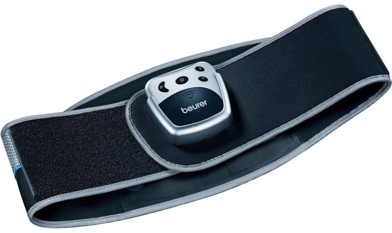 Миостимулятор Beurer EM381092055 Миостимулятор Beurer EM381092055Снять напряжение в спине стало очень просто. Известная немецкая компания Beurer предлагает попробовать в качестве массажера-тренажера модель Beurer EM 38, разработанную специально для спины. Действие тренажера направлено на поясничный отдел. Именно поэтому тренажер Beurer EM 38 рекомендуется в случае, если вы застудили спину, при остеохондрозах и других заболеваний спины.Исполненный в виде пояса тренажер регулируется лентой-липучкой, принимая разные размеры от 75 см в талии до 140. Четыре программы массажа позволяют выбрать то, что подходит именно вам.Объем талии 75 – 140 см3 программыОстановка слишком сильных импульсовНастройка интенсивностиУменьшает и снимает боль в поясничном отделеПлавная регулировка лентой-липучкойФункция сохранения в памяти последнюю установленную программу
