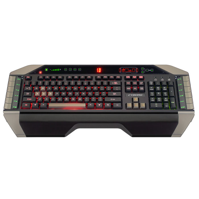 Игровая клавиатура PC Mad Catz V.7 Keyboard игровая US/Rus (MCB43107N0B2/04/1)