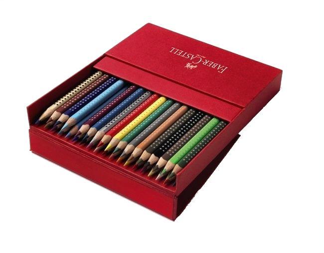 Цветные карандаши GRIP 2001, набор цветов,  в студийной (кожзам) коробке, 36 шт.