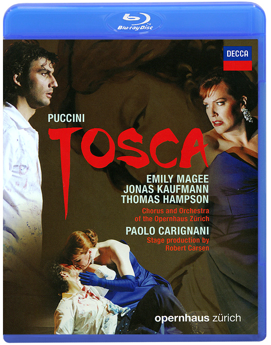 Puccini: Tosca (Blu-ray) jonas kaufmann bizet carmen puccini tosca gounod faust massenet werther 6 dvd