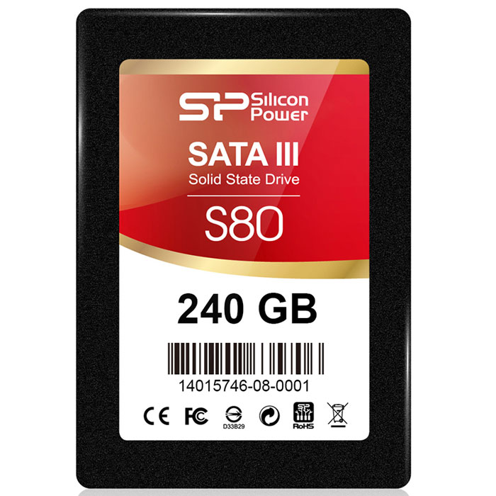 Silicon Power Slim S80 240GB SSD накопитель