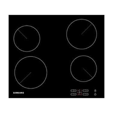Samsung C-61R2AEE варочная панельC-61R2AEE Samsung C-61R2AEE варочная панельC-61R2AEEВстраиваемая модель C61R2AEE обеспечивает удобство и безопасность приготовления блюд благодаря многоцелевым зонам и индикаторам управления и функций, а стеклокерамическпая поверхность позволяет легко очищать рабочую зону.Индикаторы управления и функцийГотовя на варочной панели SAMSUNG, не бойтесь обжечься-индикатор остаточного тепла в виде буквы«H»подскажет вам, когда поверхность полностью остынет.Готовим на керамикеГотовьте с комфортом! Поверхность печи из керамического стекла имеет четыре зоны для приготовления с мощным нагревателем.Многоцелевая зонаМы часто сталкиваемся с проблемой несоответствия форм посуды и конфорки, на которой готовится блюдо. Многофункциональная зона варочной панели SAMSUNG настраивается под форму вашей посуды, и поэтому все кушанья получаются идеальными!Двойное назначениеЗоны нагрева нашей стеклокерамической варочной панели можно адаптировать под размер вашей посуды. Они отличаются экономным энергопотреблением и делают приготовление пищи простым и приятным занятием.3 Года Бесплатного Сервиса3 Года Бесплатного Сервиса Компания Самсунг Электроникс предоставляет 1 год гарантии + 2 года бесплатного сервисного обслуживания на сертифицированную технику на территории России и стран СНГ.