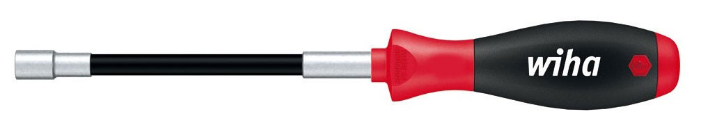Отвертка SoftFinish гибкая, торцевая головка SW7,0x150 Wiha 0143801438 Отвертка SoftFinish гибкая, торцевая головка SW7,0x150 Wiha 0143801438Торцевой ключ Wiha SoftFinish с шестигранником. Гибкий стержень позволяет закручивать под углом. Эргономичная многокомпонентная рукоятка Wiha SoftFinish с защитой от скатывания обеспечивает надежный и удобный хват. Отлично подойдет для закручивания и откручивания плавно регулируемых зажимов шлангов.Общая длина отвертки: 26 см.Длина жала: 15 см.Размер ручки: 11 см х 3 см х 3 см.