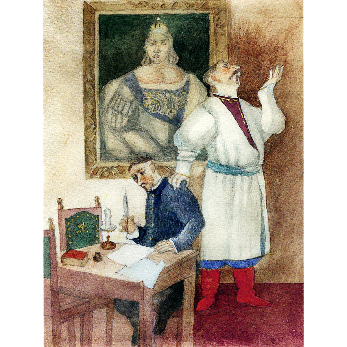 Иллюстрации из произведений Гоголя