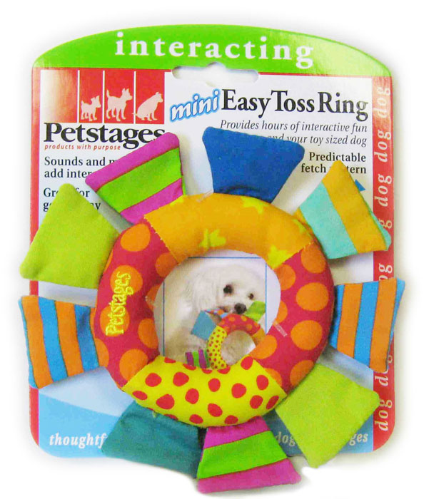 Игрушка для собак Petstages Mini Кольцо, диаметр 9 см150YEX Игрушка для собак Petstages Mini Кольцо, диаметр 9 см150YEXИгрушка Petstages Mini Кольцо для собак мелких пород выполнен из текстиля. Забавная форма игрушки и журчащий звук поддерживает интерес к игре. Идеально подходит для щенков.Диаметр кольца: 9 см.Общий размер игрушки: 14,5 см х 14,5 см х 2 см. Товар сертифицирован.