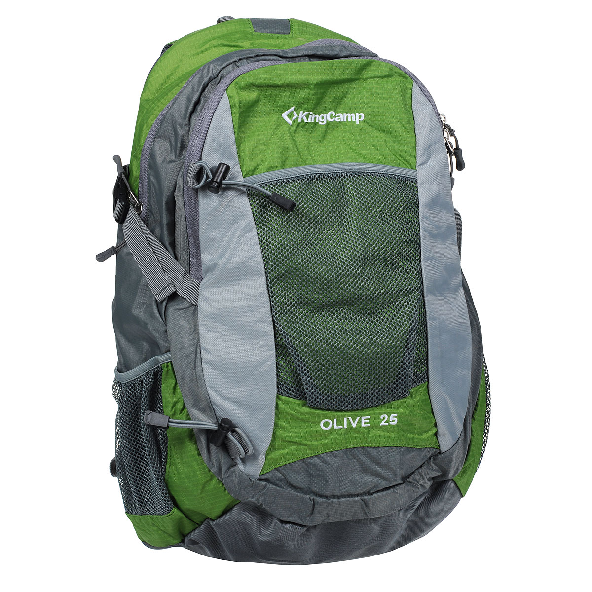 Рюкзак городской KingCamp Oliv 25L, цвет: зеленыйУТ-000055722 Рюкзак городской KingCamp Oliv 25L, цвет: зеленыйУТ-000055722Рюкзак городской KingCamp Peach 25L с системой вентиляции спины выполнен из водонепроницаемого материала. Состоит рюкзак из большого отделения с карманом для ноутбука и боковыми карманами. Отделения закрывается на застежки-молнии. Также рюкзак имеет крепеж для инструмента, накидку от дождя, органайзер. Характеристики:Размер рюкзака: 48 см х 27 см х 17 см. Объем рюкзака: 25 л. Материал: нейлон 330D+210D RipStop с PU покрытием, полиэстер. Вес: 700 г. Цвет: зеленый. Артикул: УТ-000055722.