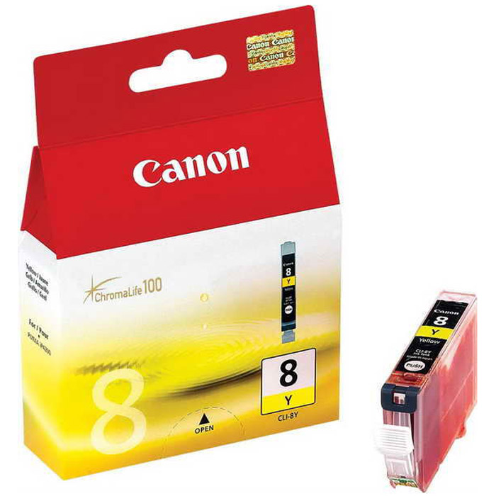 Canon CLI-8, Yellow картридж для струйных МФУ/принтеров