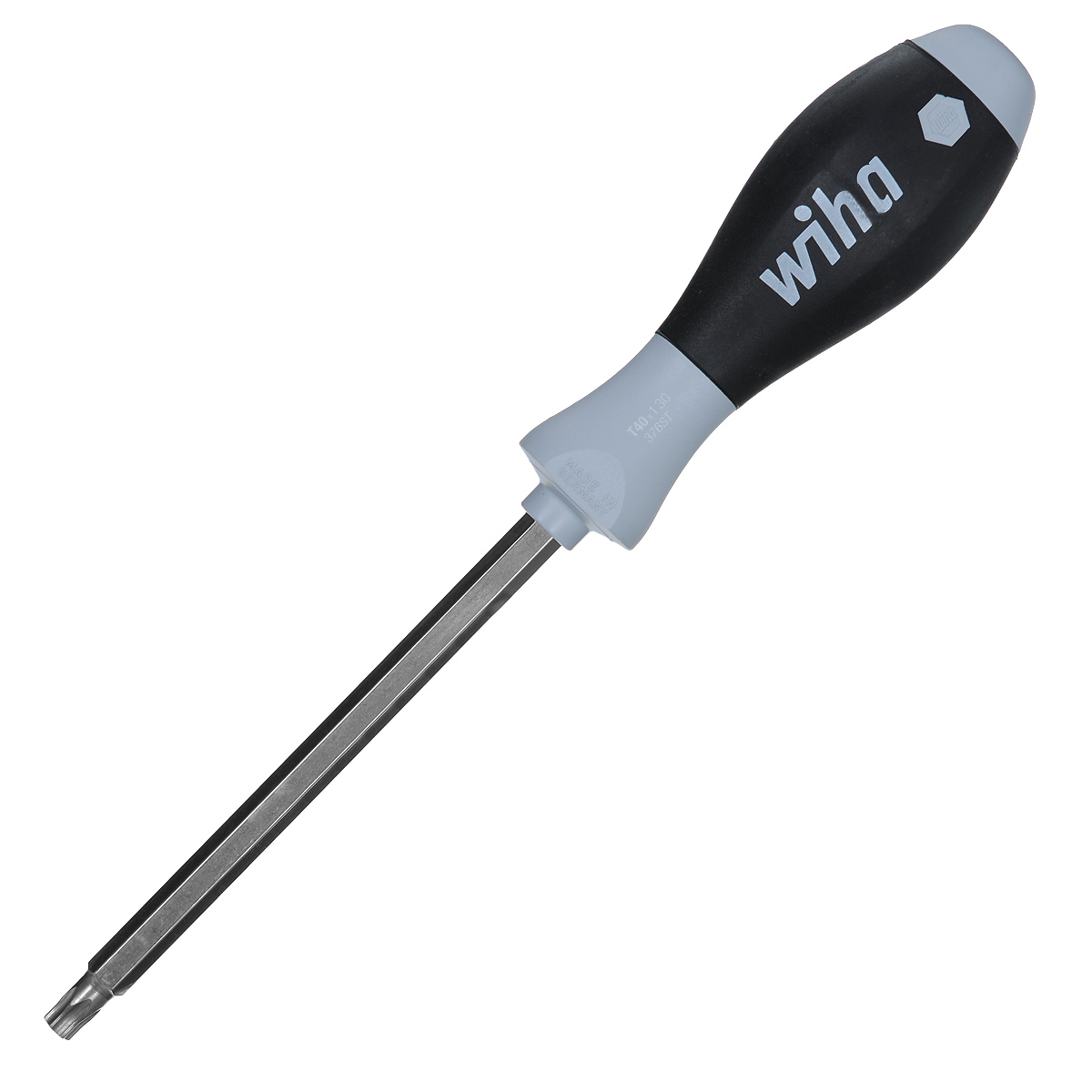 Отвертка SoftFinish Inox из нержавеющей стали T40 х 130 мм Wiha 3262432624 Отвертка SoftFinish Inox из нержавеющей стали T40 х 130 мм Wiha 3262432624Отвертка Wiha SoftFinish Inox оснащена шестигранным жалом, выполненным из высококачественной нержавеющей стали полной вакуумной закалки. Эргономичная многокомпонентная рукоятка Wiha SoftFinish с защитой от скатывания. Отвертка идеально подходит для закручивания винтов из высококачественной стали.Общая длина отвертки: 25 см.Длина жала: 13 см.Размер ручки: 12 см х 3,5 см х 3,5 см.