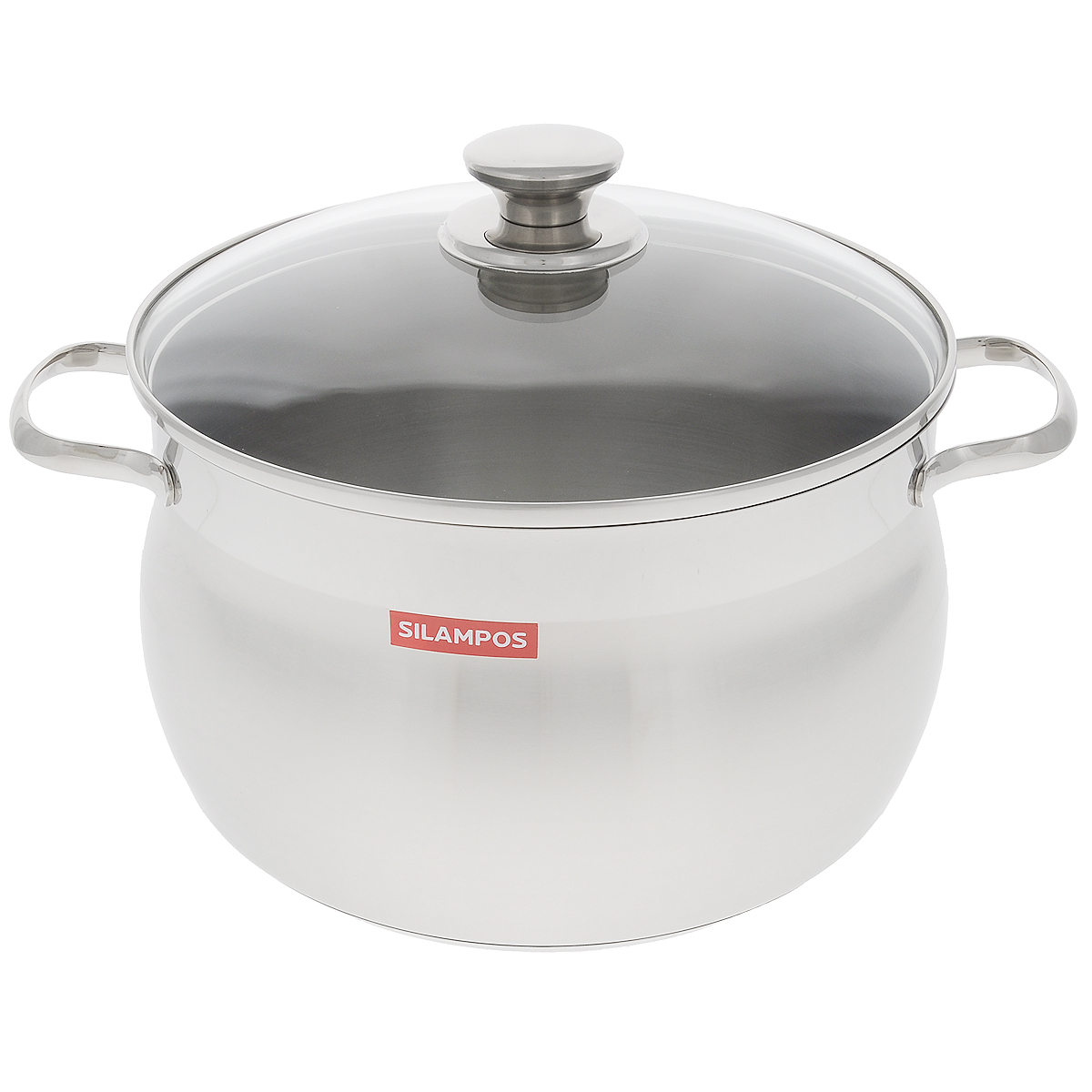 Кастрюля Silampos Royal Glass с крышкой, 8,1 л633123VY6626 Кастрюля Silampos Royal Glass с крышкой, 8,1 л633123VY6626Кастрюля Silampos Royal Glass изготовлена из высококачественной нержавеющей стали с матовой внутренней и внешней полировкой. Зеркальный ободок у кромки с внешней стороны придает посуде стильный внешний вид. Термическое дно Impact Disc Plus выдерживает температуры до двух раз превосходящую максимальную температуру, необходимую для приготовления пищи. Изделие оснащено прочными стальными ручками. Специальные изогнутые бортики посуды обеспечивают легкое и аккуратное выливание жидкости. Крышка, выполненная из жаропрочного стекла с ободом из нержавеющей стали, плотно прилегает к краю посуды.Кастрюлю можно использовать на всех типах плит, включая индукционные. Можно мыть в посудомоечной машине.Посуда Silampos производится с использованием самых последних достижений в области производства изделий из нержавеющей стали. Алюминиевый диск инкапсулируется между дном кастрюли и защитной оболочкой из нержавеющей стали под давлением 1500 тонн. Этот высокотехнологичный процесс устраняет необходимость обычной сварки, ахиллесовой пяты многих производителей товаров из нержавеющей стали. Вместо того, чтобы сваривать две металлические детали вместе, этот процесс соединяет алюминий и нержавеющей стали в единое целое. Метод полной инкапсуляции позволяет с абсолютной надежностью покрыть алюминиевый диск нержавеющей сталью. Это делает невозможным контакт алюминиевого диска с открытым огнем и активной средой некоторых моющий средств. Посуда Silampos является лауреатом многочисленных Португальских и Европейских конкурсов, и по праву сохраняет лидирующие позиции на рынке кухонной посуды в Европе и мире. Посуда изготовлена из нержавеющей стали с добавлением 18% хрома и 10% никеля. Посуду можно мыть в посудомоечной машине, использовать на всех видах плит (газовые, электрических, керамических и индукционных). Оснащена специальным алюминиевым диском - Impact Disk, разработанным с применением передовой технологии соединения диска с дном кастрюли и защитной оболочкой из нержавеющей стали под высоким давлением. Выдерживают температуру до 600°С. Использование алюминиевого жарораспределяющего диска позволяет значительно сократить время приготовления пищи. Производство Португалия.