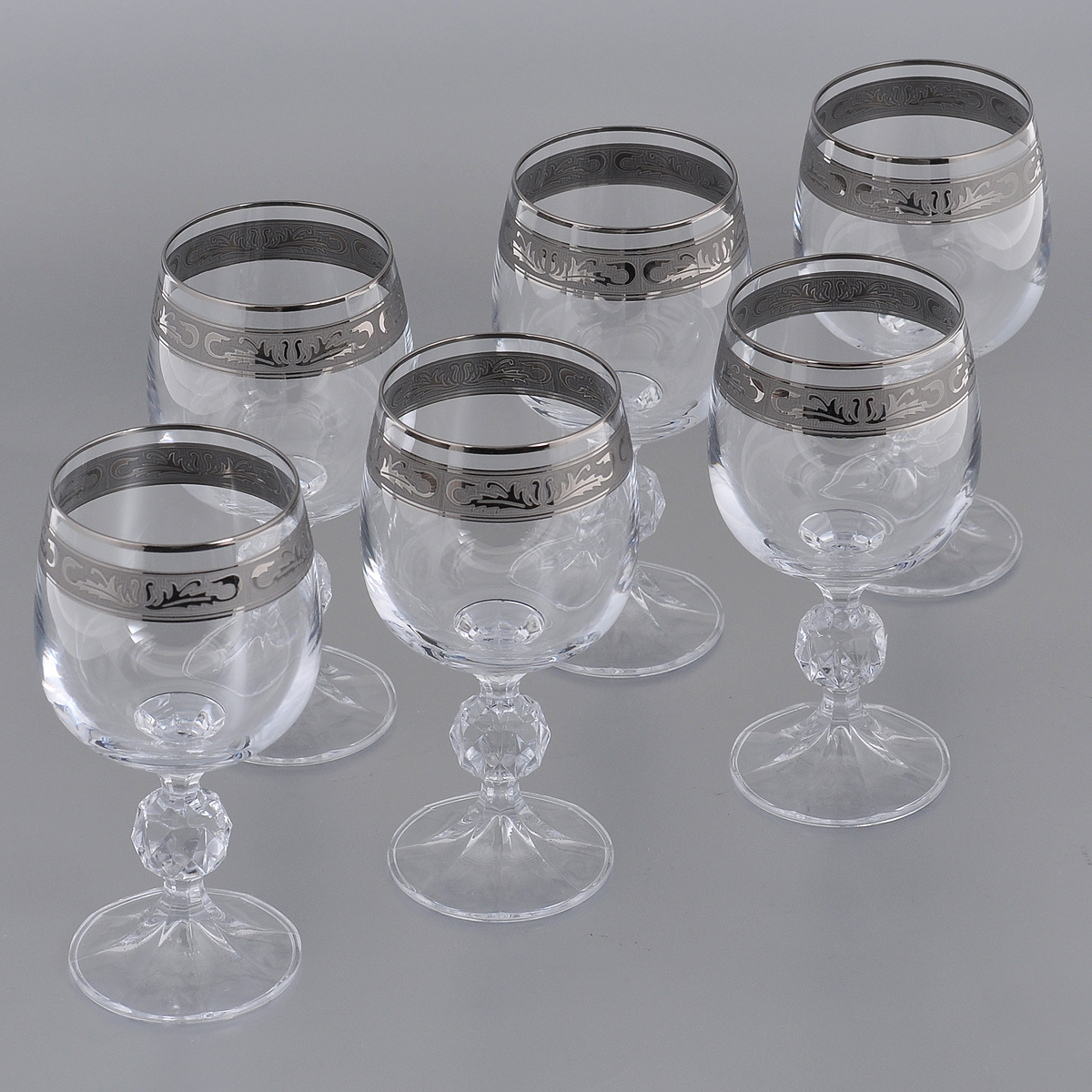 Фото Набор бокалов для вина Crystalite Bohemia "Клаудия", 190 мл, 6 шт. 40149/190/378500K. Покупайте с доставкой по России