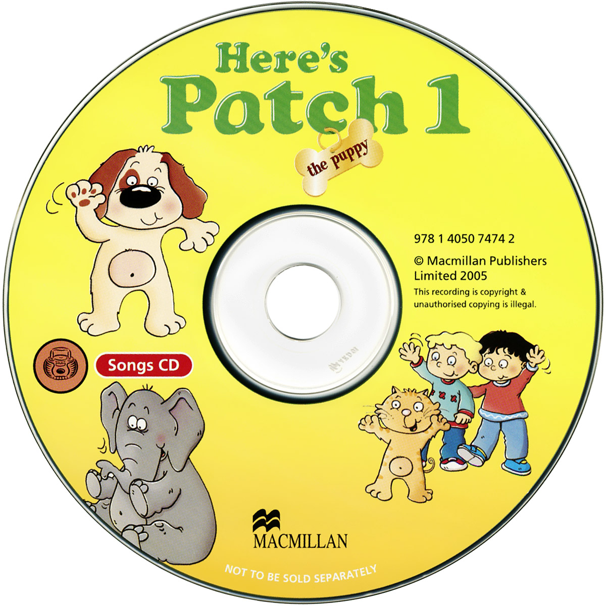 Here's Patch the Puppy: Level 1: Pupil's Book (+ CD)