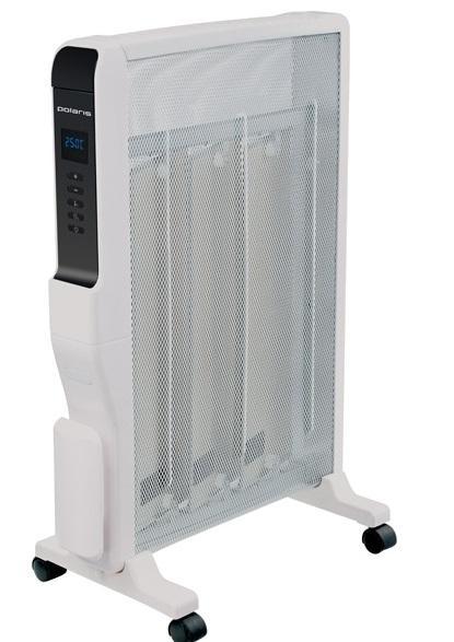 Polaris PMH 1506RCD микатермический обогревательPMH 1506RCD Polaris PMH 1506RCD микатермический обогревательPMH 1506RCDОбогреватель Polaris оснащен микатермическим нагревательным элементом мощностью и обеспечивает высокую эффективность обогрева, которая в несколько раз выше по сравнению с другими тепловыми приборами. Микатермический обогреватель способен автоматически поддерживать заданную температуру при помощи электронного термостата. Конструкцией предусмотрено 2 типа обогрева: конвекционный и тепловолновой. Обогреватель обеспечивает быстрый прогрев помещения после включения, не сжигает кислород и не сушит воздух и экономит электроэнергию.