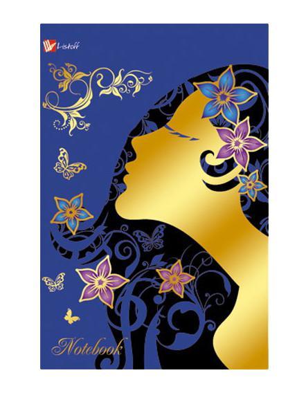 Книга для записей А6 Золотой силуэт (девушки) 80л. Твердая обложка с тиснением фольгой «Голография»КЗФ6801278 Книга для записей А6 Золотой силуэт (девушки) 80л. Твердая обложка с тиснением фольгой «Голография»КЗФ6801278Обложка книги для записей покрыта матовой ламинаций и специальной фольгой с эффектом Голография. Обложка играет в руках и радует взгляд. Внутренний блок оснащается высококачественной бумагой плотностью 70гр.м., что гарантирует чистоту записей и отсутствие клякс. Разметка: Клетка. Бумага: офсет. Формат: А6. Пол: Унисекс. Особенности: матовая ламинация, тиснение фольгой Голография, сшитый блок, ляссе.