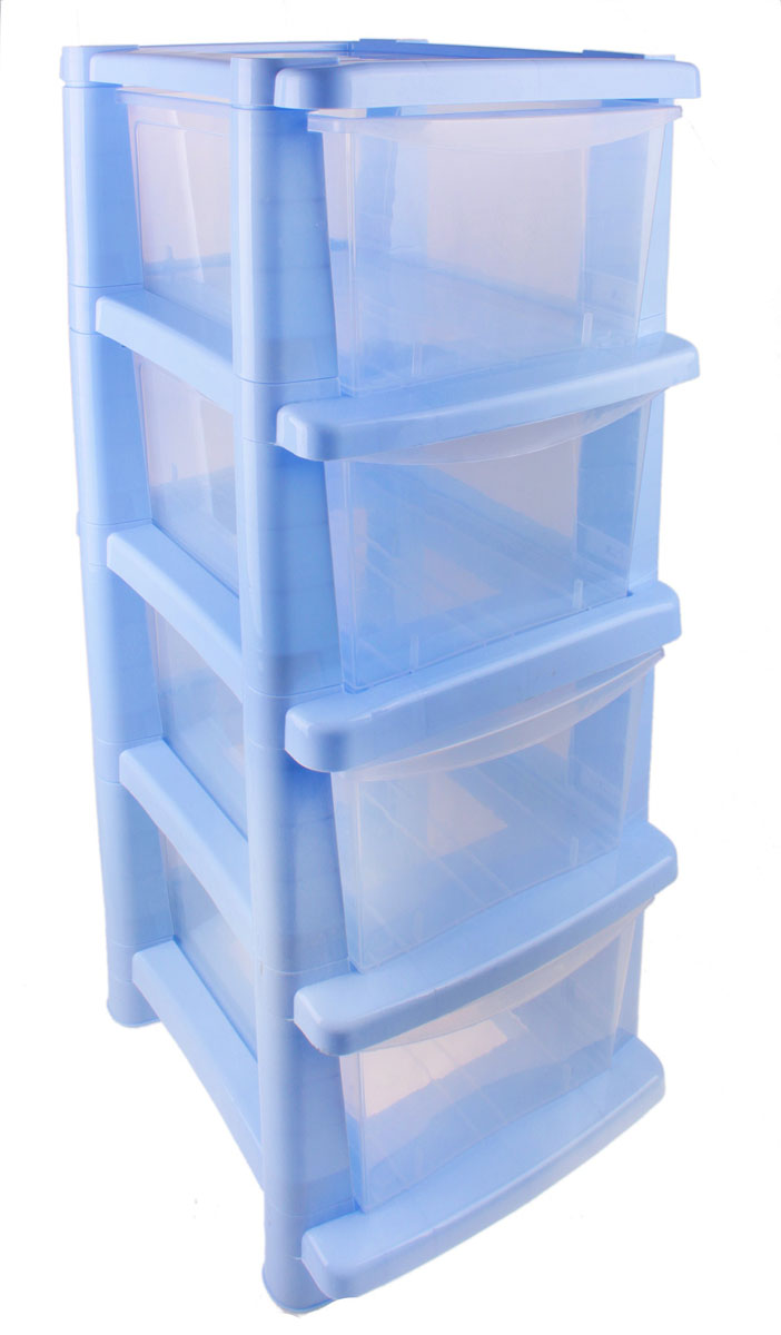Комод универсальный Plastic Centre Deco, цвет: голубой, 33,5 х 41 х 86,3 см centre speaker