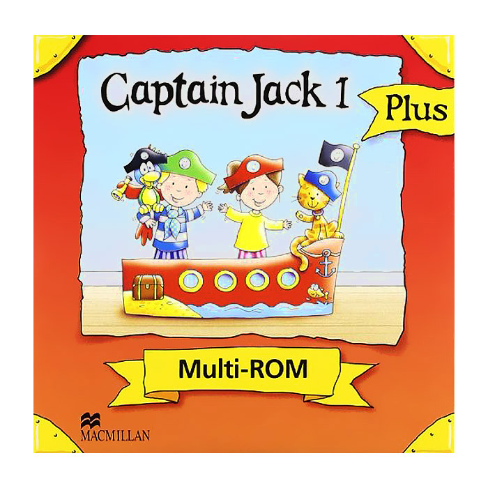 Captain Jack 1: Pupil's Book (+ Multi-ROM, Press outs and Stickers)