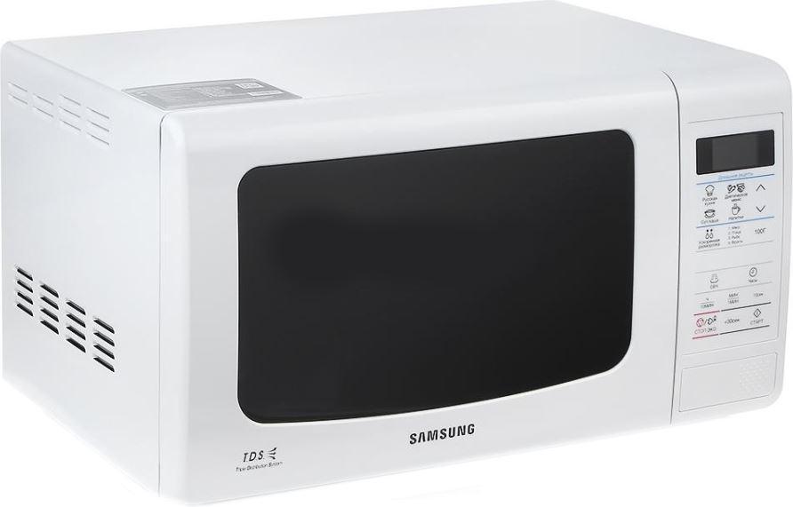 Samsung ME-83KRW-3 СВЧ-печьME83KRW-3 Samsung ME-83KRW-3 СВЧ-печьME83KRW-3Микроволновая печь Samsung ME83KRW-3 будет для вас незаменимым помощником на кухне. Гладкая поверхность био-керамической эмали позволяет легко очищать внутренние стенки микроволновой печи от остатков масла и жира. Данная модель обеспечивает равномерное приготовление пищи за счет однородного распределения микроволн в рабочей камере.