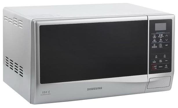 Samsung ME-83KRS-2 СВЧ-печьME83KRS-2 Samsung ME-83KRS-2 СВЧ-печьME83KRS-2Микроволновая печь Samsung ME83KRS-2 будет для вас незаменимым помощником на кухне. Гладкая поверхность био-керамической эмали позволяет легко очищать внутренние стенки микроволновой печи от остатков масла и жира. Данная модель имеет функцию автоменю, которая определяет температуру и время готовки ваших любимых блюда. Все, что нужно сделать - это выбрать меню и нажать кнопку.