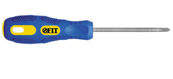 Отвертка крестовая FIT Гранд, РН2 х 150 мм55516 Отвертка крестовая FIT Гранд, РН2 х 150 мм55516Отвертка крестовая Fit Гранд предназначена для монтажа/демонтажа резьбовых соединений. Изделие изготовлено из инструментальной стали и оснащены удобной эргономичной рукояткой. Имеет магнитный наконечник. Характеристики: Материал: пластик, резина, сталь. Длина отвертки: 15 см. Длина ручки: 11 см. Толщина жала: 6 мм. Размеры упаковки: 26 см х 6 см х 3,5 см.