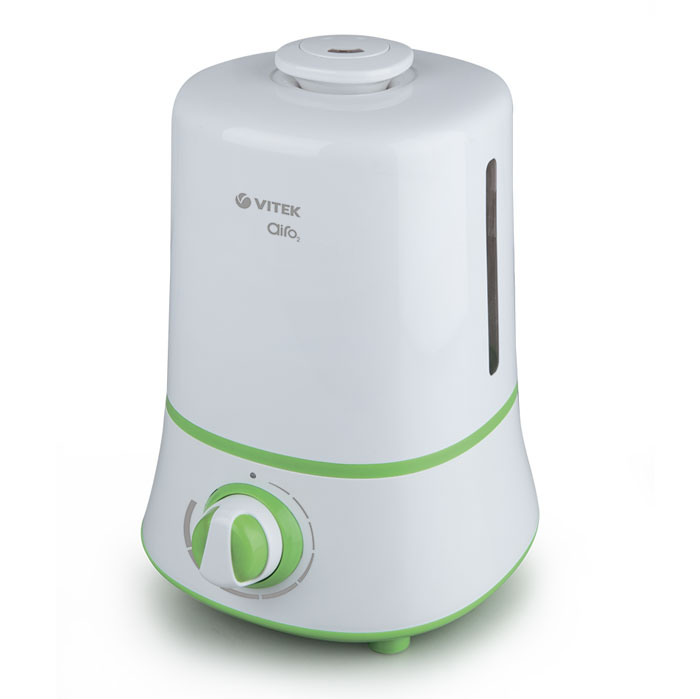 Vitek VT-2351(W) увлажнитель воздухаVT-2351(W) Vitek VT-2351(W) увлажнитель воздухаVT-2351(W)В отопительный период воздух в помещении становится сухим, что негативно сказывается и на состоянии кожи, и на состоянии всего человеческого организма. Забыть о подобных неприятностях вам помогут увлажнитель воздуха Vitek VT-2351(W). Пользоваться увлажнителем воздуха Vitek VT-2351(W) особенно приятно. В устройстве с механическим управлением при помощи поворотных переключателей вы можете отрегулировать скорость вращения вентилятора и интенсивность испарения воды, а также направление увлажнения.Увлажнитель воздуха Vitek VT-2351(W) отличается изысканным внешним видом. Модель данной линейки превратится в элегантное дополнение любого помещения. Стильный внешний вид устройства позволит установить его даже на видном месте.