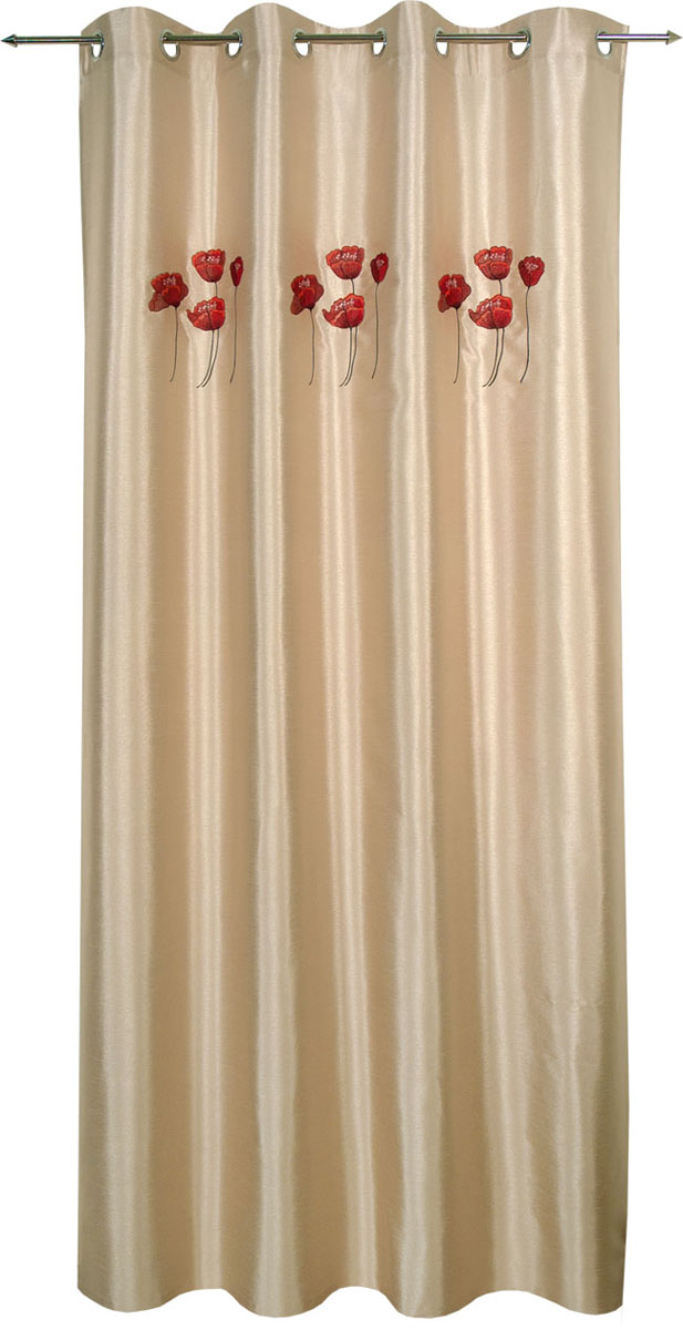 Гардина Schaefer на кольцах, цвет: серый, красный, 140 см х 235 см. 07201-91307201-913 Гардина Schaefer на кольцах, цвет: серый, красный, 140 см х 235 см. 07201-91307201-913Гардина Schaefer выполнена из полиэстера и украшена цветочной вышивкой. Гардина крепится к карнизу при помощи металлических колец. Она прекрасно подойдет для подвешивания на настенный карниз.Оригинальное оформление гардины внесет разнообразие и подарит заряд положительного настроения.