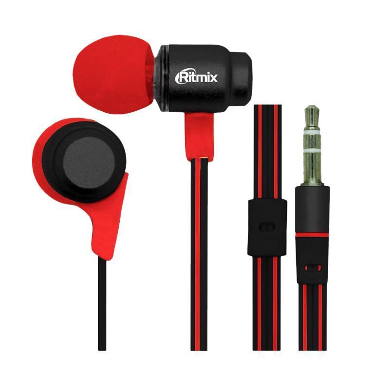 Ritmix RH-185, Black Red наушникиRH-185, Black Red Ritmix RH-185, Black Red наушникиRH-185, Black RedRitmix RH-185 – это портативные наушники-вкладыши с плоским проводом, выполненные в алюминиевом корпусе эргономичного дизайна. Помимо стильного внешнего вида модель характеризуется качественным сбалансированным звучанием.