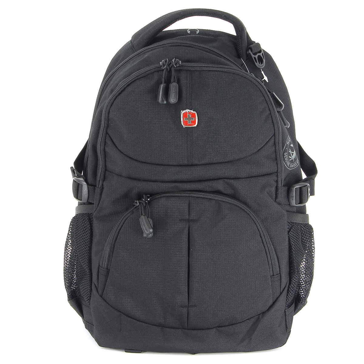 Рюкзак Wenger, цвет: черный, 33 см х 15 см х 45 см, 22 л
