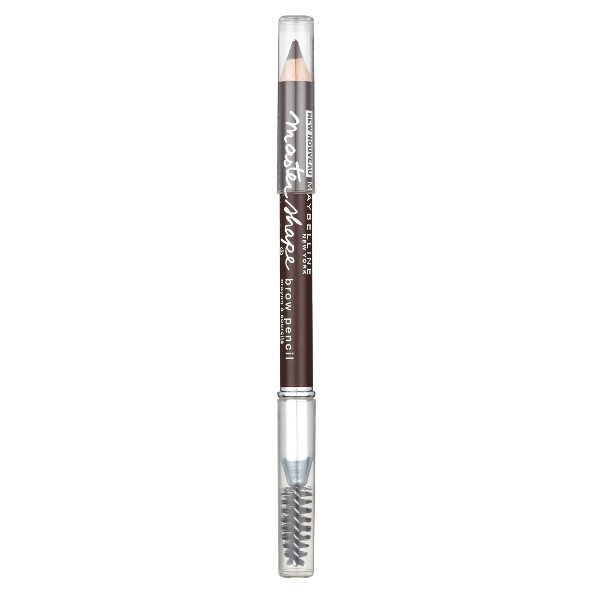 Maybelline New York Карандаш для бровей Master Shape, цветной карандаш + щеточка, темно-коричневый, 0,8 гB2017500 Maybelline New York Карандаш для бровей Master Shape, цветной карандаш + щеточка, темно-коричневый, 0,8 гB2017500Ультрасовременная формула с натуральным воском и нежными красящими пигментами позволяет создавать точные естественные линии бровей, новая форма щеточки обеспечивает идеальное прокрашивание.3 оттенка.