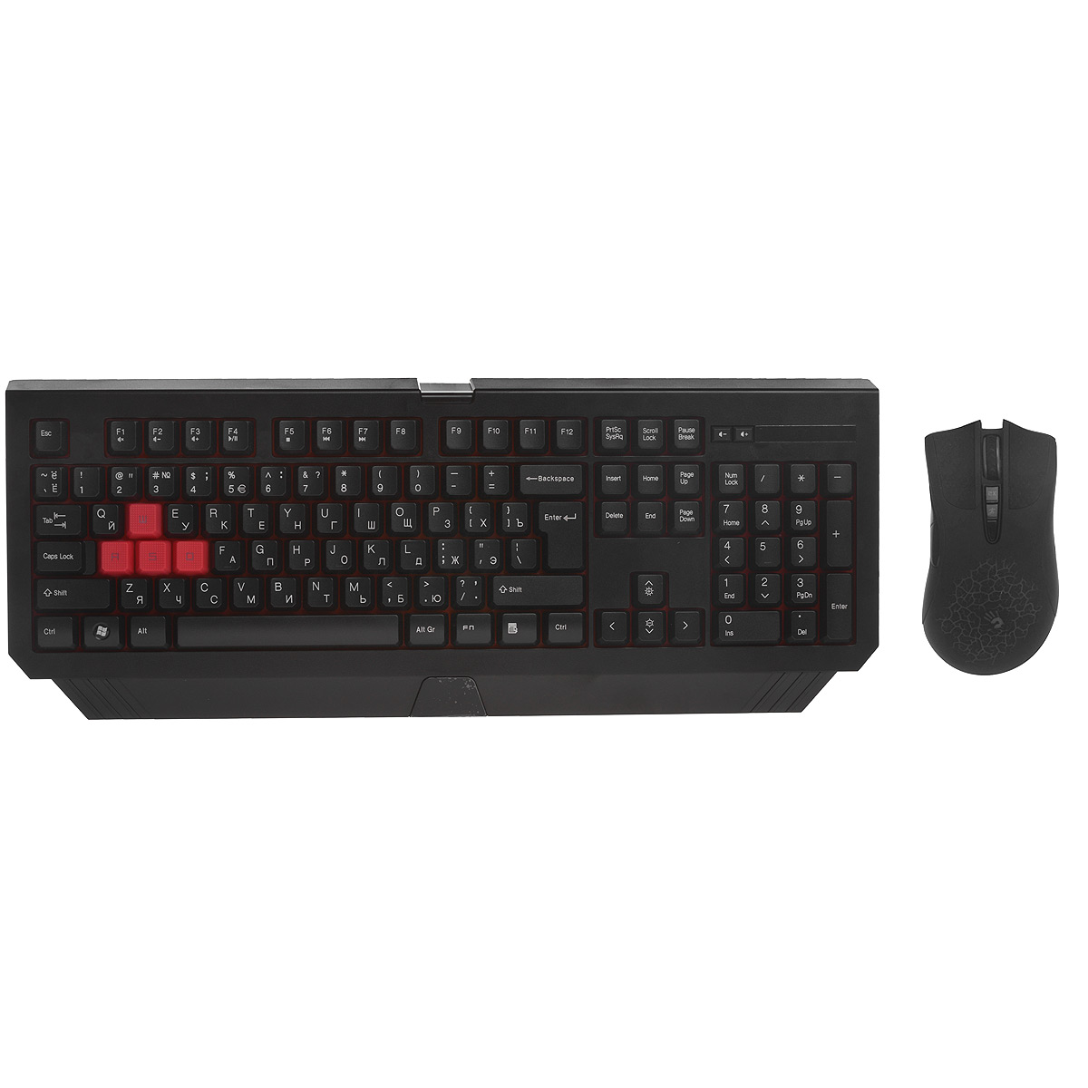 A4Tech Bloody Q1500 (Q110+Q9), Black клавиатура + мышь